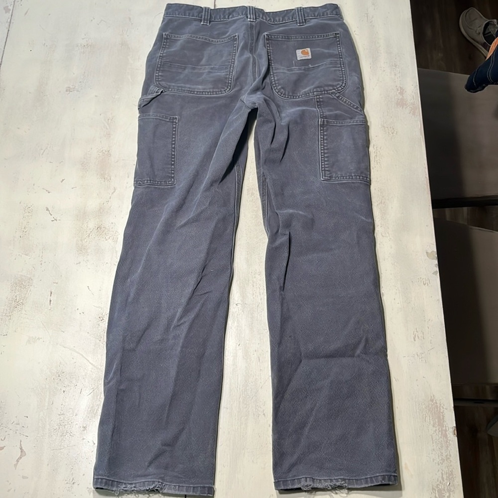 Carhartt work pants double front mens size 33x34
